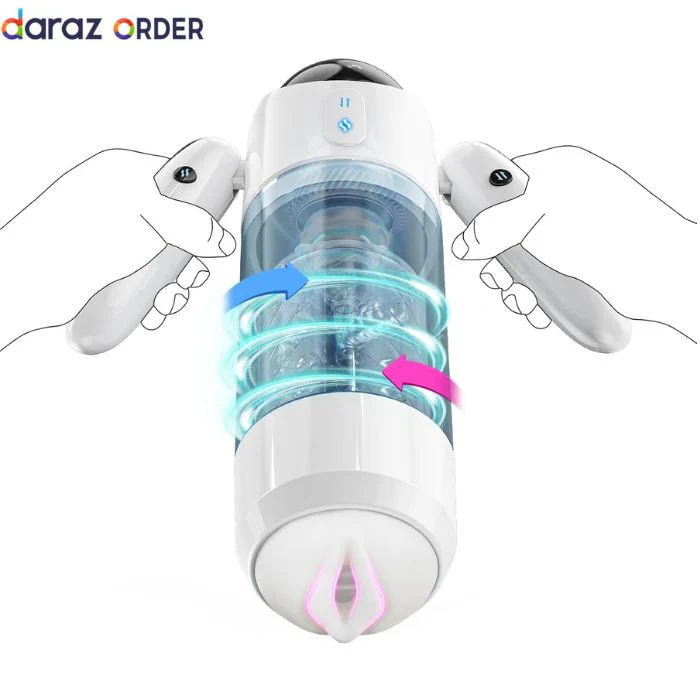 11 Mode Male Masturbator with Arms