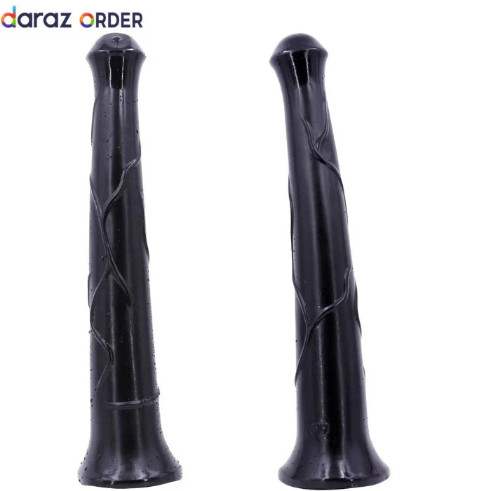 17 Inch Black Horse Dildo Giant Plug