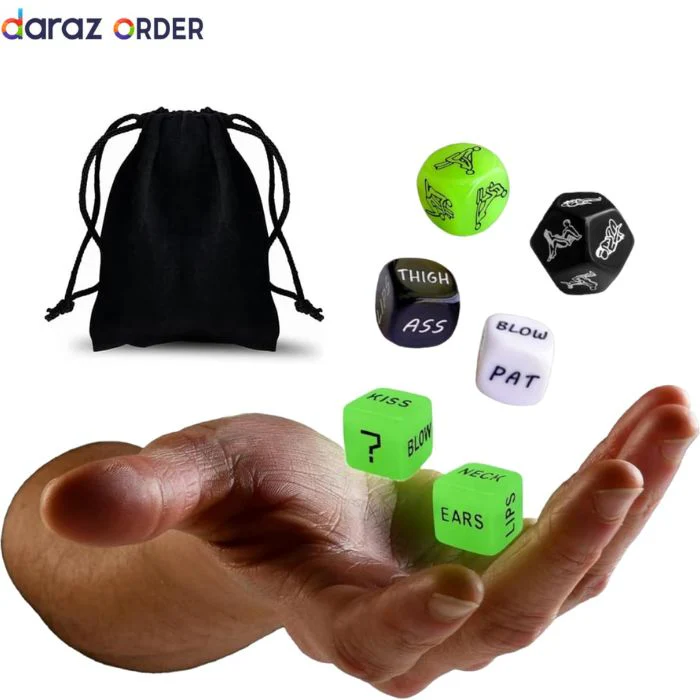 6 Pcs Adult Sex Gaming Dice