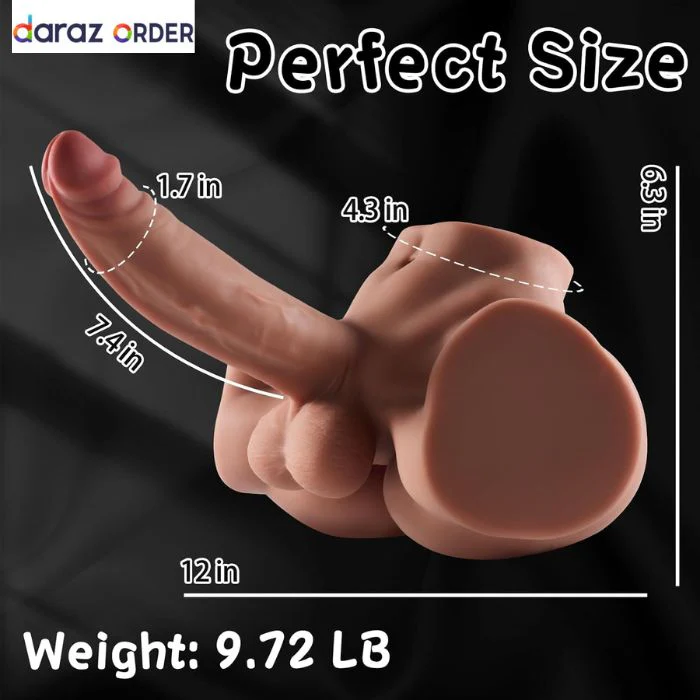 9.7lb Unisex Sex Doll Masturbator - Image 3