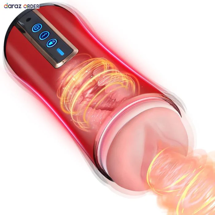 Automatic Vibrating Stroker with Suction Base
