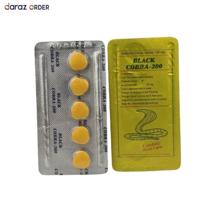 Black Cobra 200mg Tablets In Pakistan