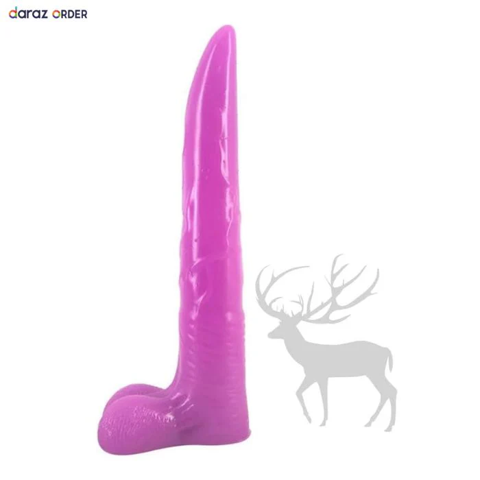 FAT Animal Penis Realistic Ultra Long Deer Dildo