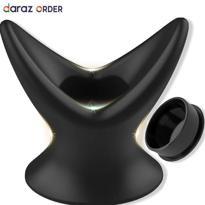 Hollow Expanding Silicone Butt Plug