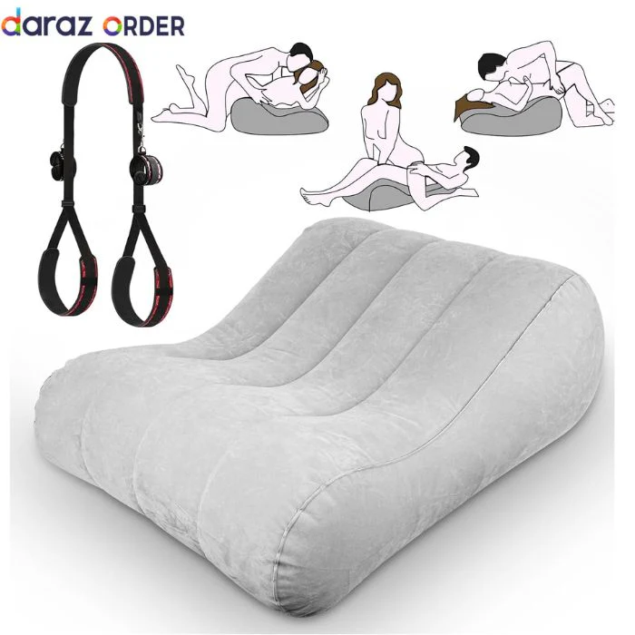 Pillow with Bondage Straps