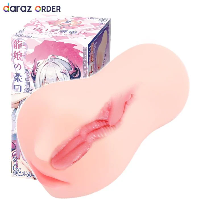 Two Tongue Mouth Stroker Toy