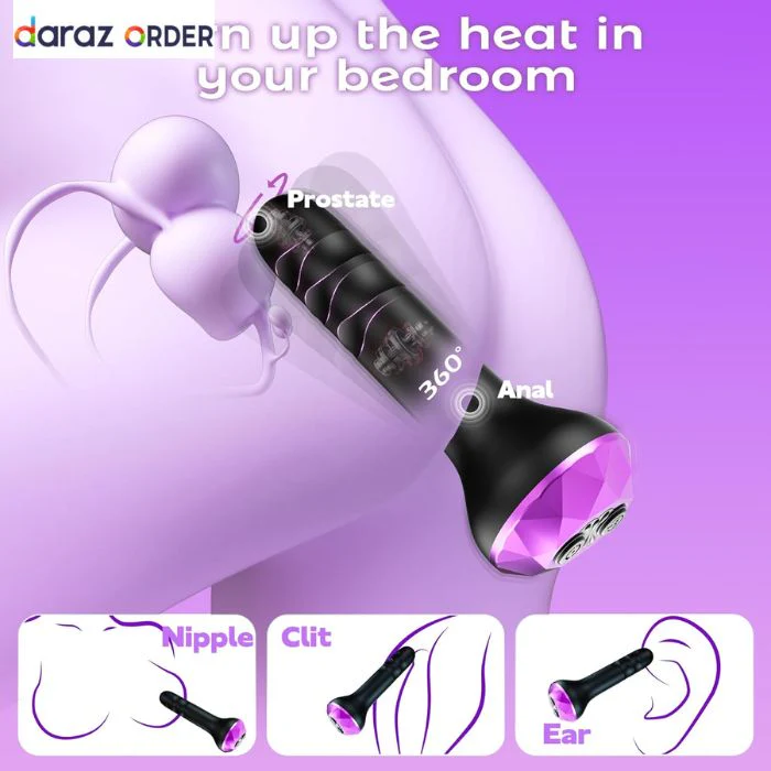 Vibrating Prostate & G-Spot Massager – 10 Modes in Pakistan - Image 2